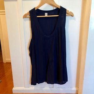 Old Navy Tank - Size Large, Navy